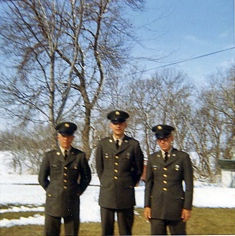 Howard Stenzel Home on Leave