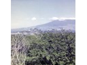 Old barracks and Bataan Peninsula in distance