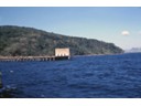 Old docks at Corregidor Island Harbor