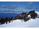 High in the mountains