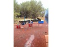 Barbecue in the rain
