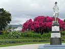 Rotorua  Government Gardens with Hot Springs in rear