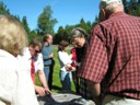 Mead Stop with our group, north of Oslo  (Lilianna)