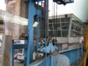Unloading Bus at Helsingborg, Sweden