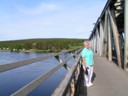 Old bridge over river Ounasjoki (Pat)