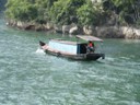 Sampans on the Daning River