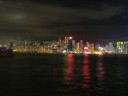 Hong Kong by night