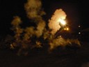 Charging Horsemen Firing Rifles