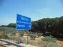 Entering Seville
