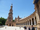 Expo 29 Plaza de España (Semicircular plaza is 200 metres wide)