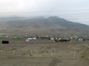Squatter houses along route to Paracas