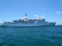 Our new ship, the Galapagos Legend