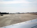 One of the runways at Minneapolis Airport