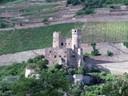 Ruine Ehrenfels along Rhine river