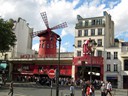 Evening dinner and show at Moulin Rouge in Paris