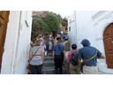 Climbing to Acropolis, Lindos, Rhodes