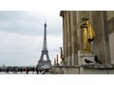 Trocadero Gardens Gold Statues 